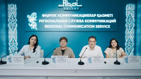 В области Абай с начала года от кори привили 7400 детей