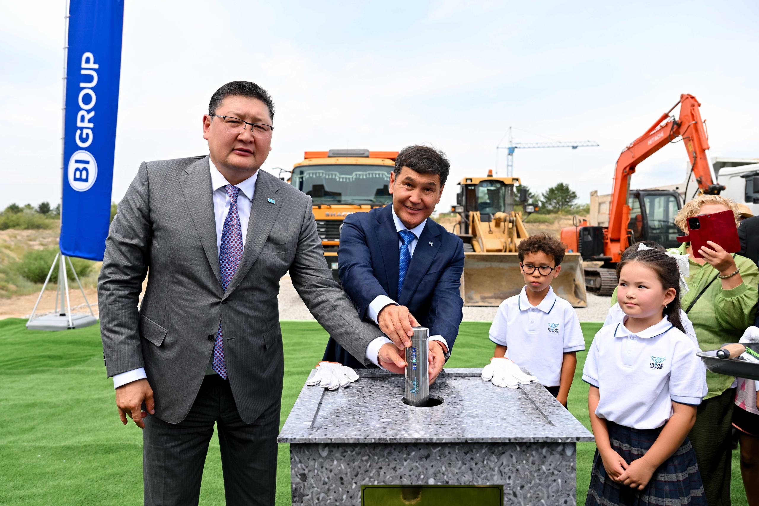 Семей қаласында BINOM мектебінің құрылысы басталды