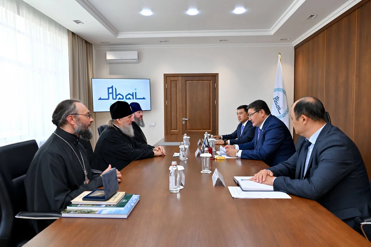 Облыс әкімі Астана және Қазақстан митрополитімен кездесті
