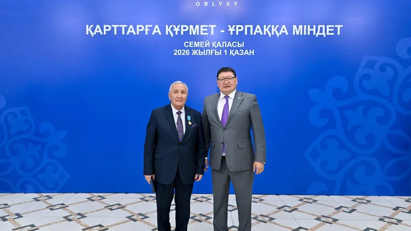 Абай облысында қарияларға құрмет көрсетілді