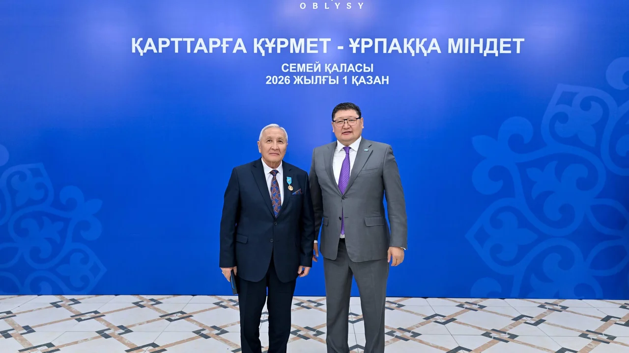 Абай облысында қарияларға құрмет көрсетілді