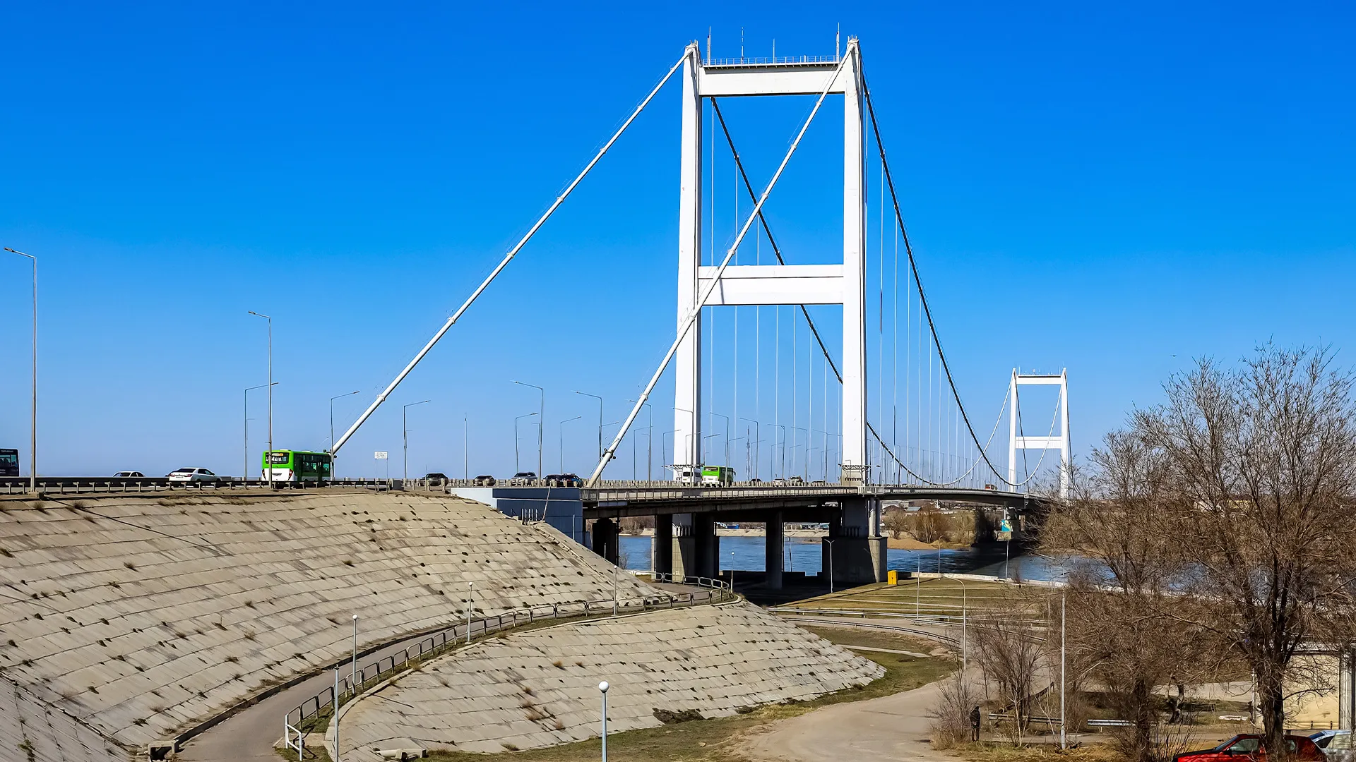  Аспалы көпірде жөндеу жұмыстары жүргізілуде 