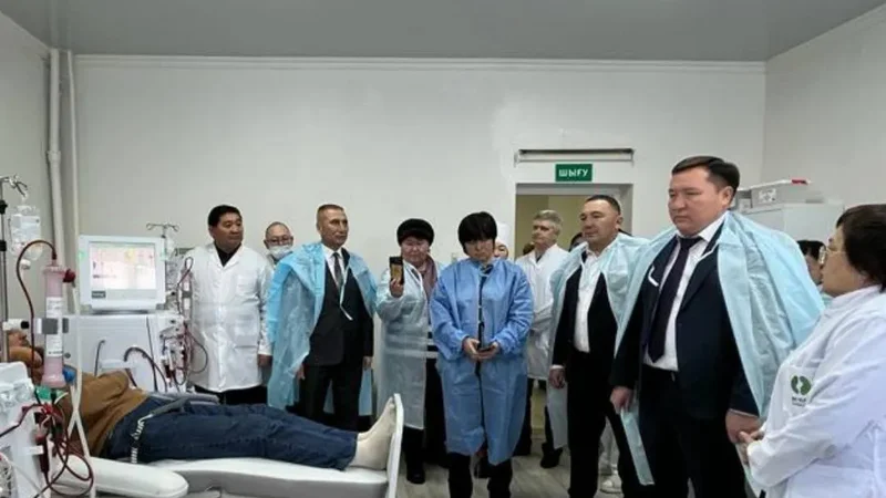 В Урджарском районе открылся амбулаторный диализный центр