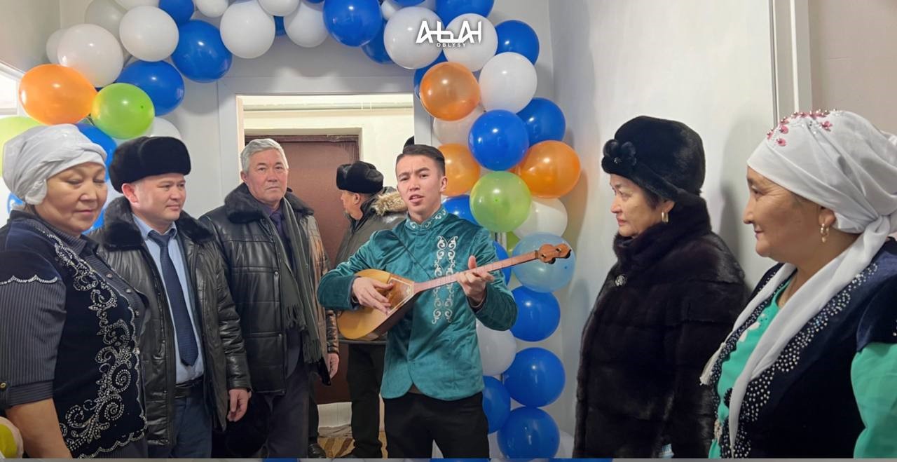 Беген ауылындағы 2 отбасыға жаңа үйлердің кілті табыс етілді