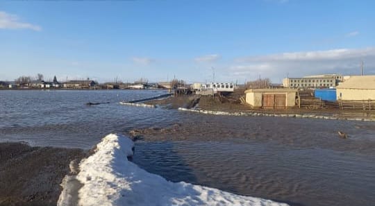 В селе Шугылбай ожидаются еще несколько волн паводка