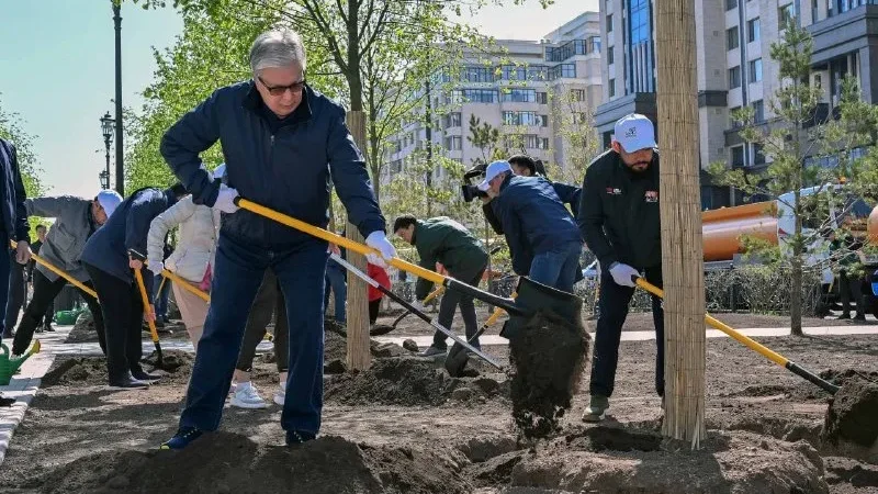 Президент қалалық сенбілікке қатысты