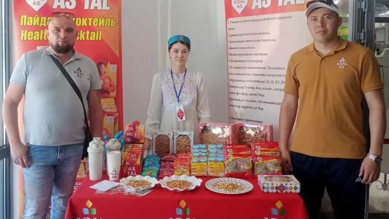 Продукция «АС ТАЛ» была представлена на склоне Баркытбель.