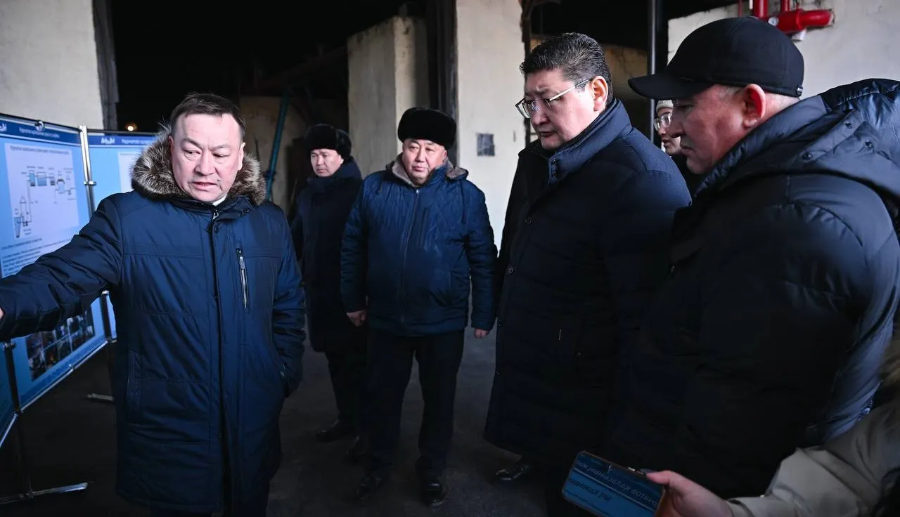 Облыс әкімі Курчатовтағы жылу қазандығының жұмысымен танысты