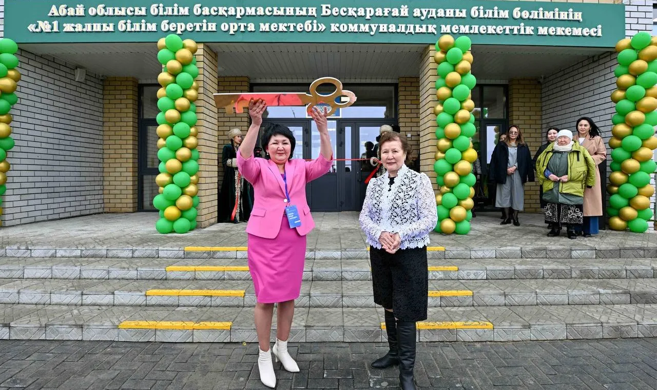 Бесқарағай ауданында 300 орындық мектеп ашылды