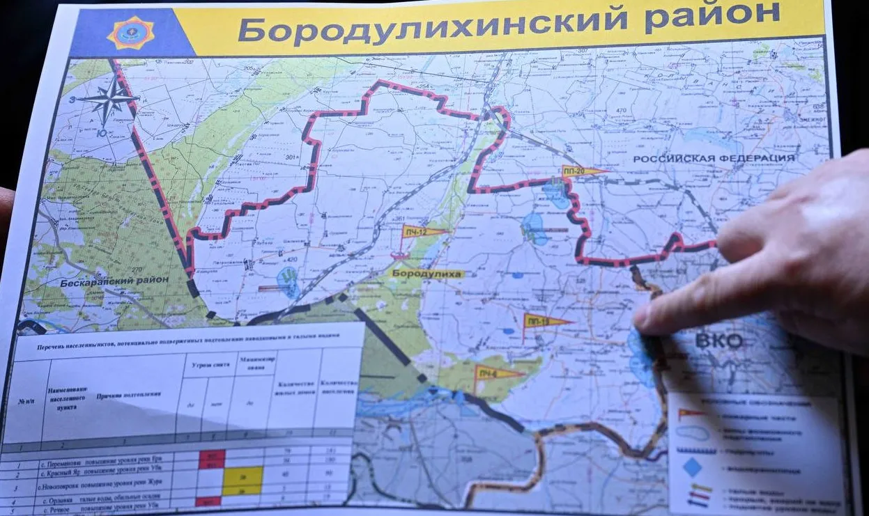 Облыс әкімі Бородулиха ауданының Красный Яр ауылындағы жағдайды бақылады