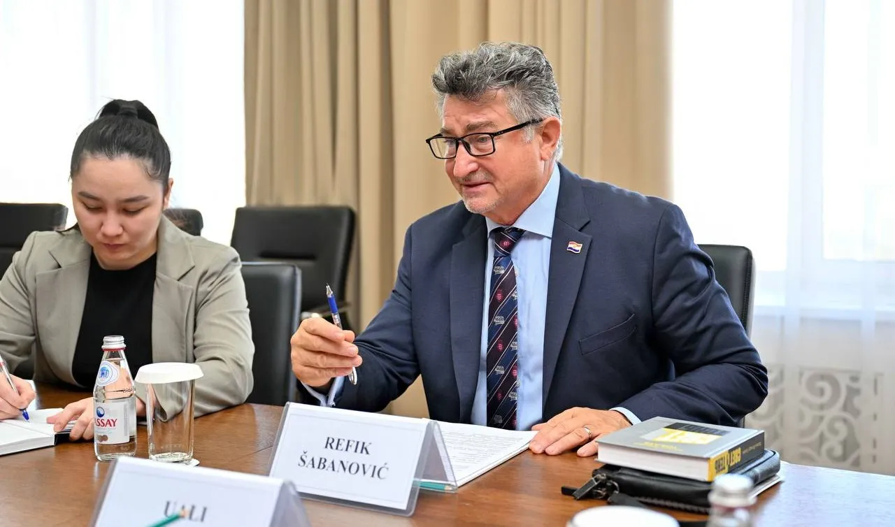  Хорватия елшісі Абай облысында болды 