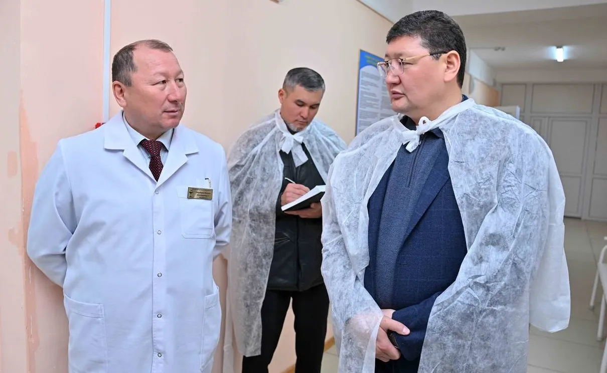 Баршатас ауылындағы дәрігерлік амбулаторияда облыс әкімі болды
