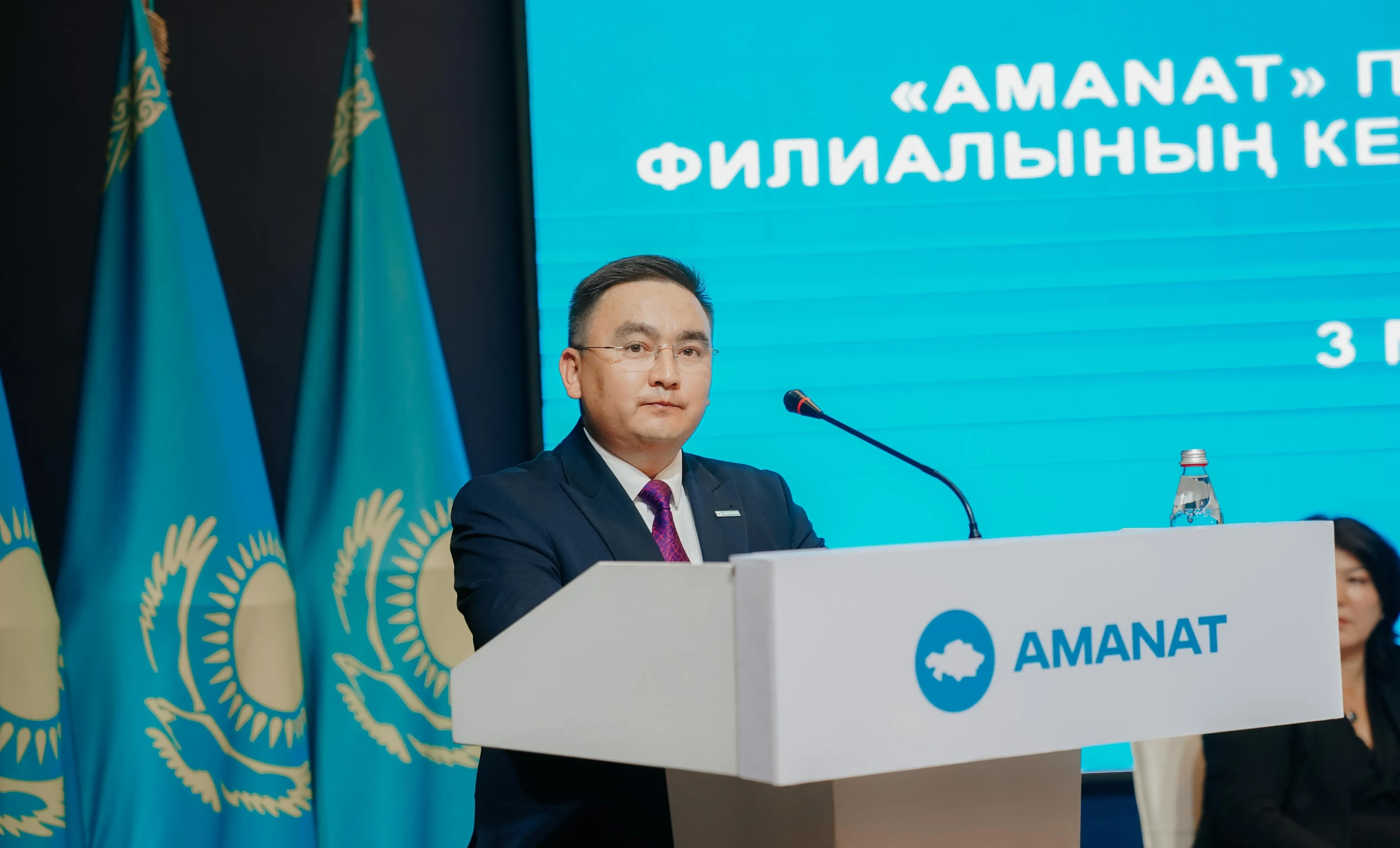 Айдар Садырбаев избран председателем областного филиала партии «AMANAT»
