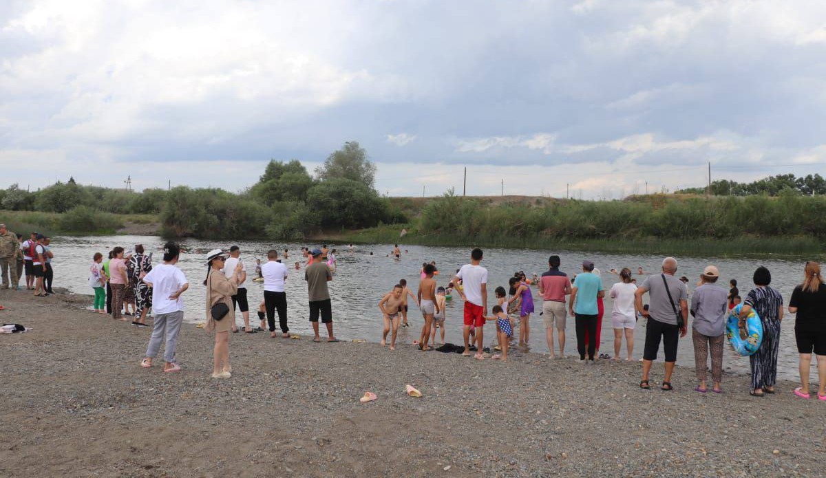 Көкпекті ауылында жағажай ашылды