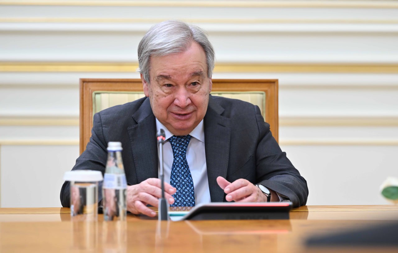 Антониу Гутерриш высказал признательность за теплый прием и отметил вклад Казахстана в укрепление международного сотрудничества и продвижение целей устойчивого развития
