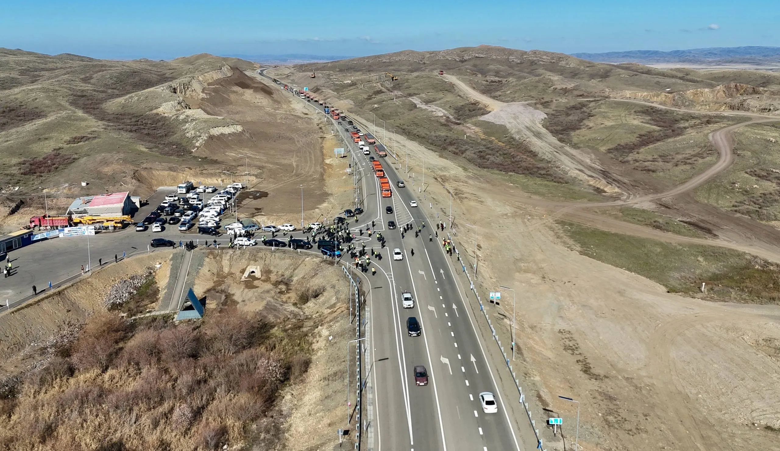 Абай облысын әлеммен жалғайтын күре жол қолданысқа берілді