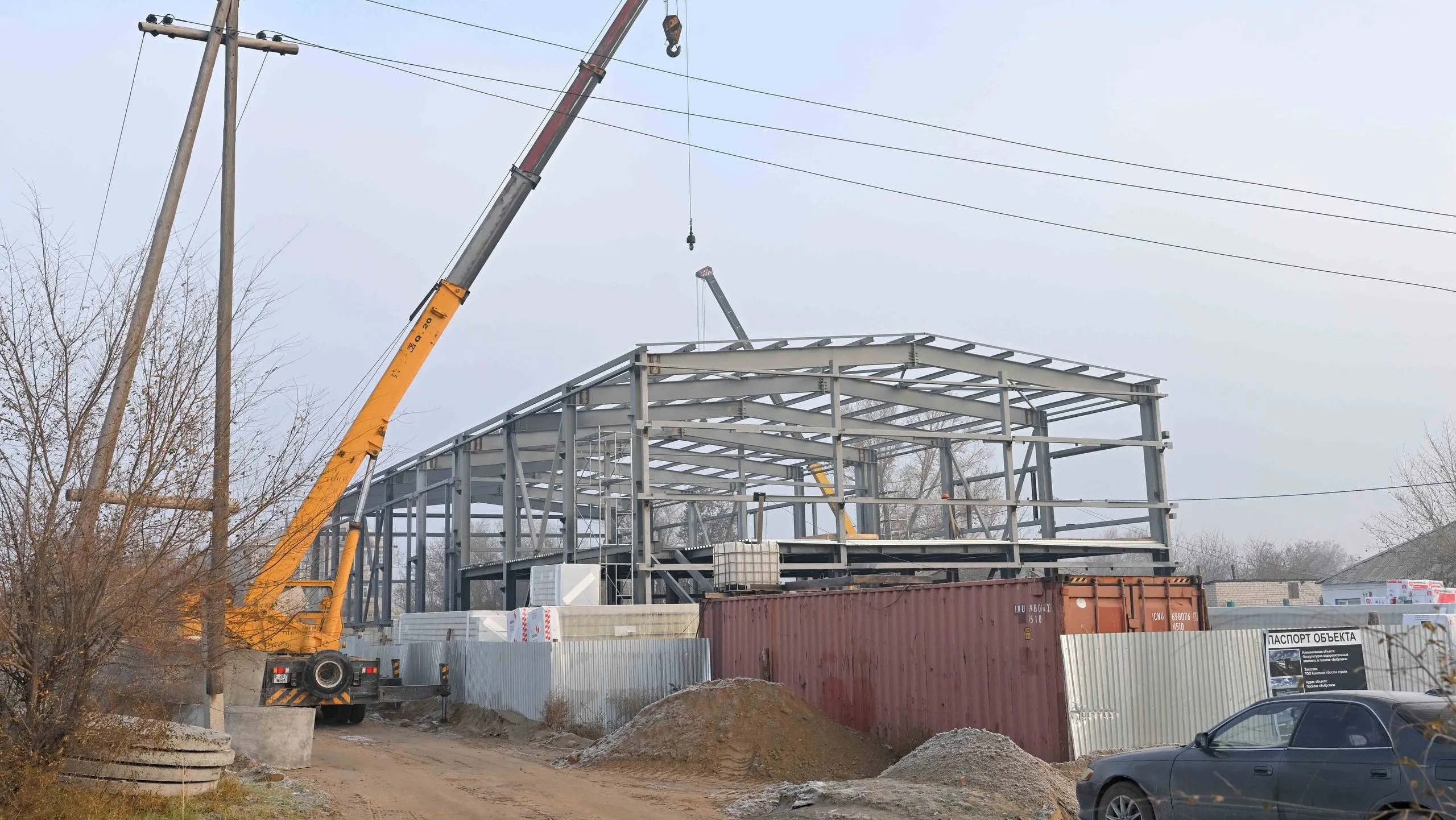 Семейдің шеткі аудандарында заманауи спорт кешендері бой көтеруде