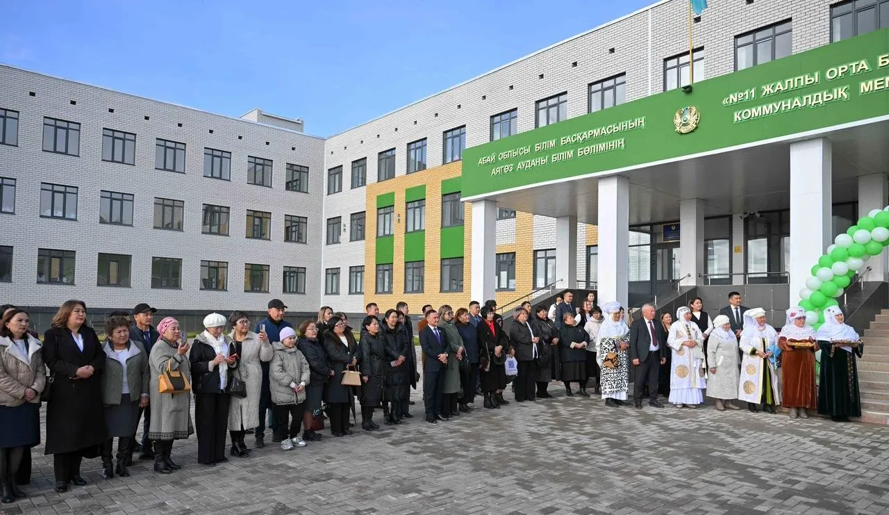 Абай облысының Аягөз ауданында 600 орындық мектеп ашылды