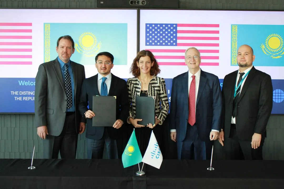 Министерство искусственного интеллекта и цифрового развития Казахстана и компания Cisco подписали Меморандум о взаимопонимании