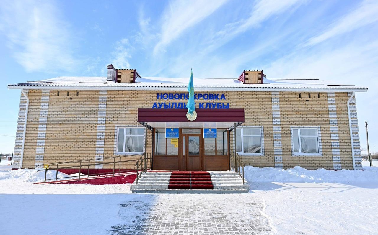 Бородулиха ауданының Камышенка ауылында 100 орындық клуб ашылды