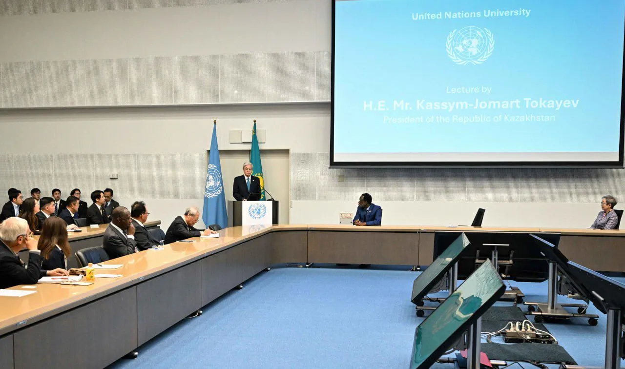 Касым-Жомарт Токаев подчеркнул уникальное положение Университета ООН для продвижения международных исследований в области ИИ