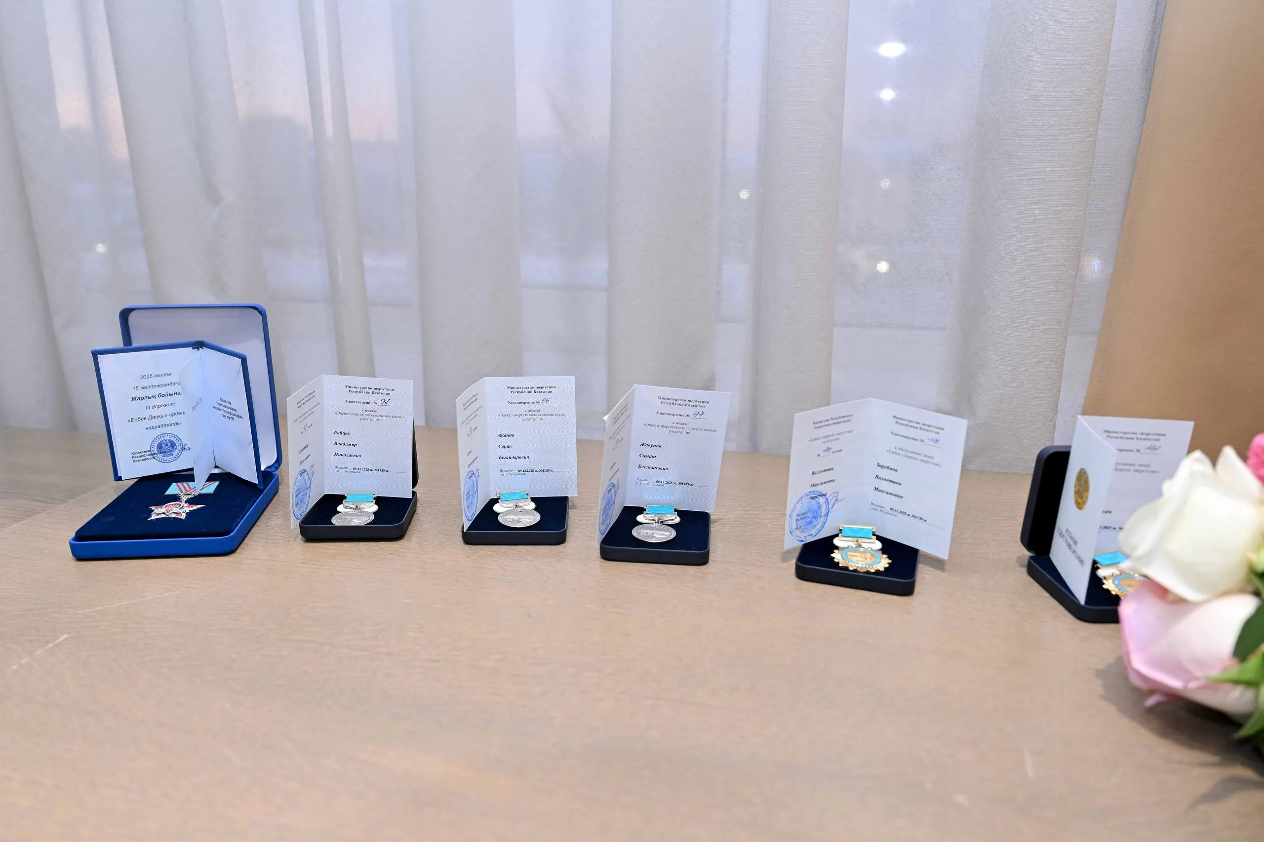 Абай облысында энергетика саласының мамандарына құрмет көрсетілді