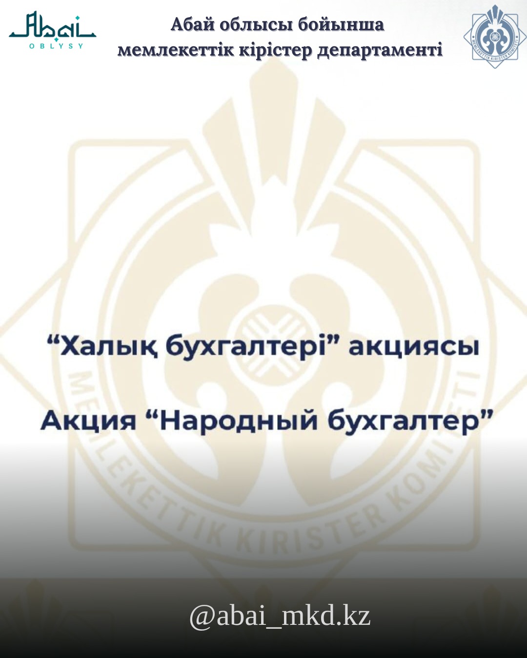 Қазақстанда кәсіпкерлер мен шағын бизнес үшін "Халық бухгалтері" акциясы басталады
