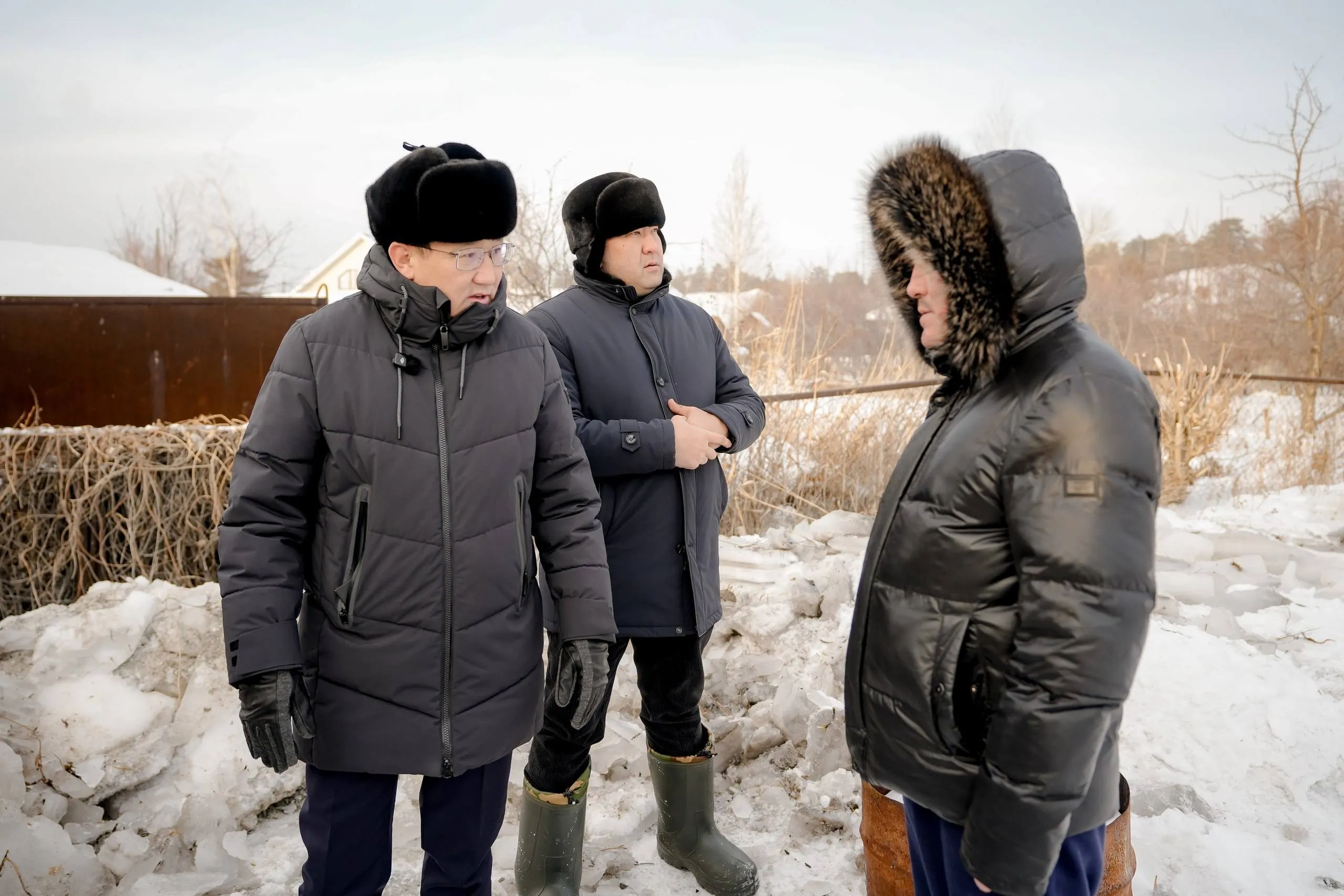 Семей қаласының әкімі арық жүйелерін тексерді