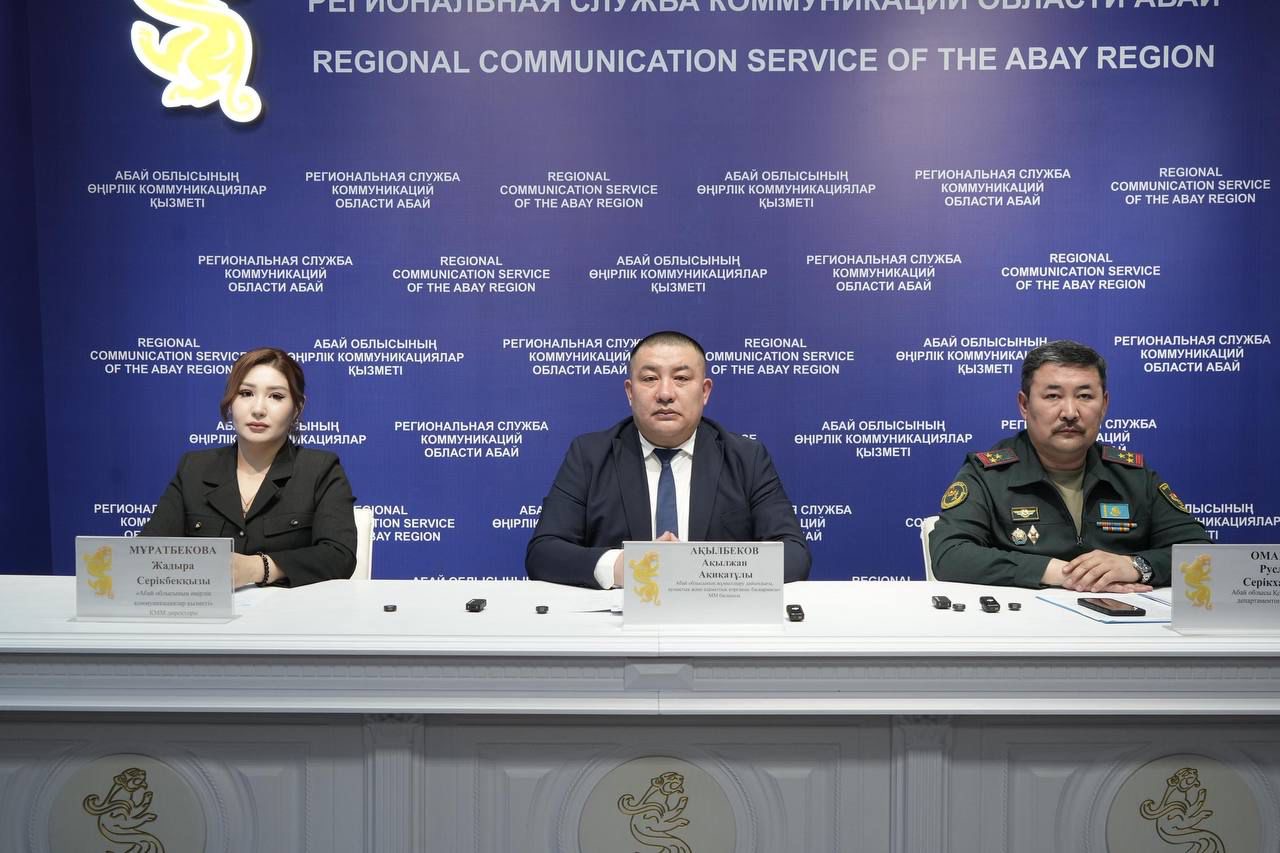 В области Абай подготовка к весенним паводкам находится на постоянном контроле