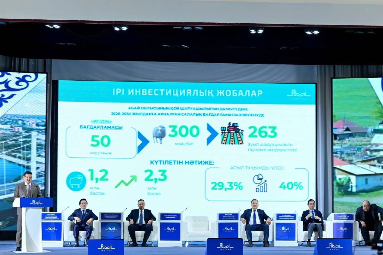 Абай облысында «Қаладан – ауылға» өңірлік форумы өтіп жатыр