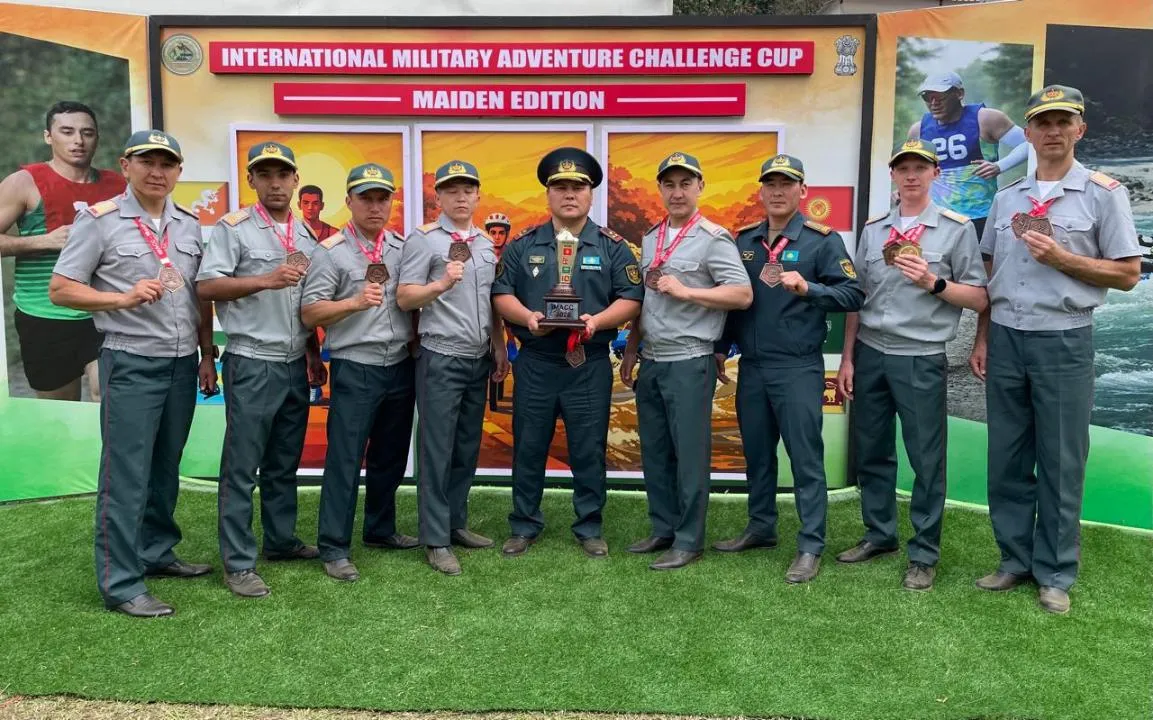 Армейские спортсмены завоевали бронзу в международном состязании по дуатлону в Индии