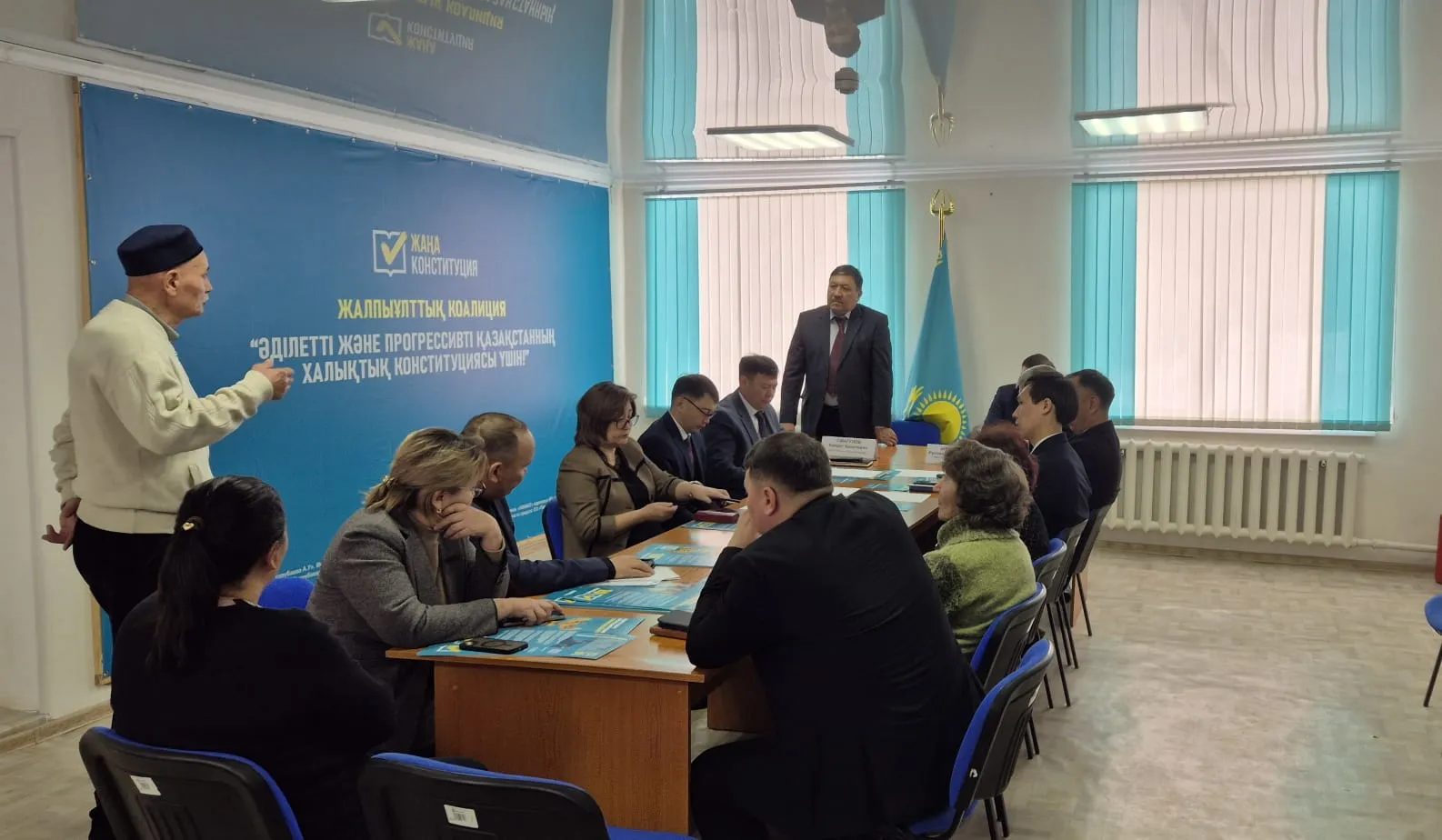 Жарма ауданының тұрғындары мен еңбек ұжымдары жаңа Конституцияны қолдауда