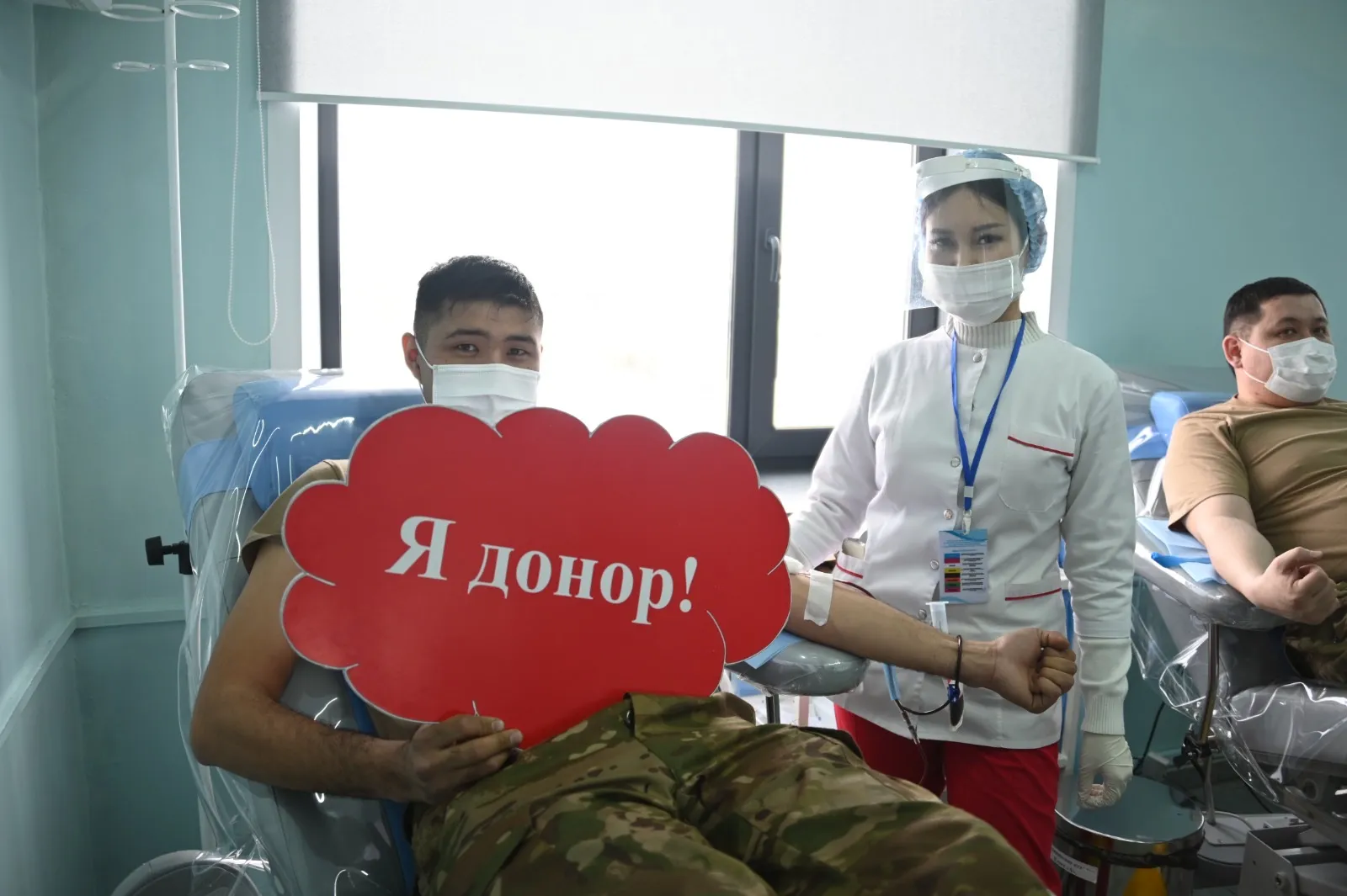 Военнослужащие – образец благотворительности