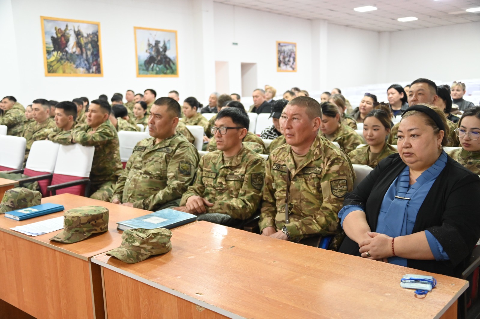 Абай гарнизонында тұрмыстық зорлық-зомбылықтың алдын алу шарасы өтті