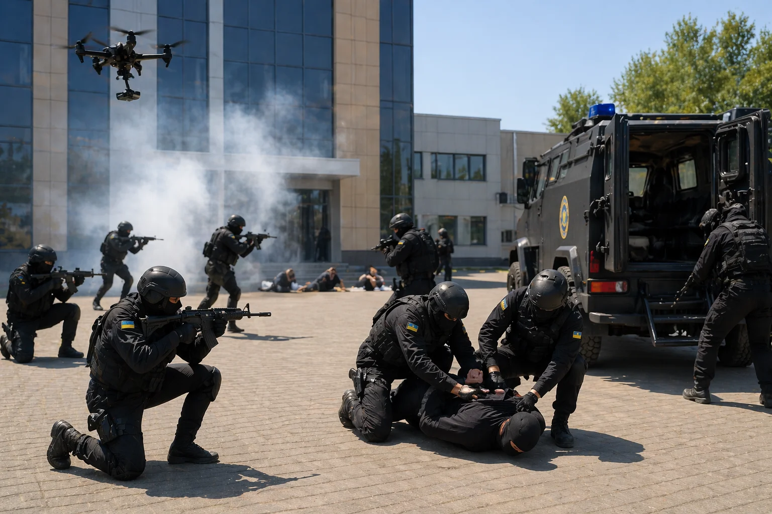 Семей қаласында антитеррорлық оқу-жаттығулар аяқталды