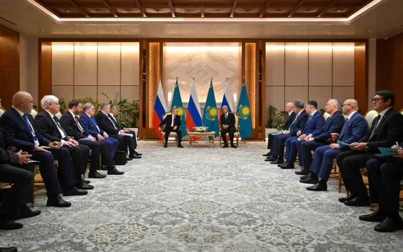 Владимир Путин: Россия остается одним из ведущих торговых партнеров Казахстана  