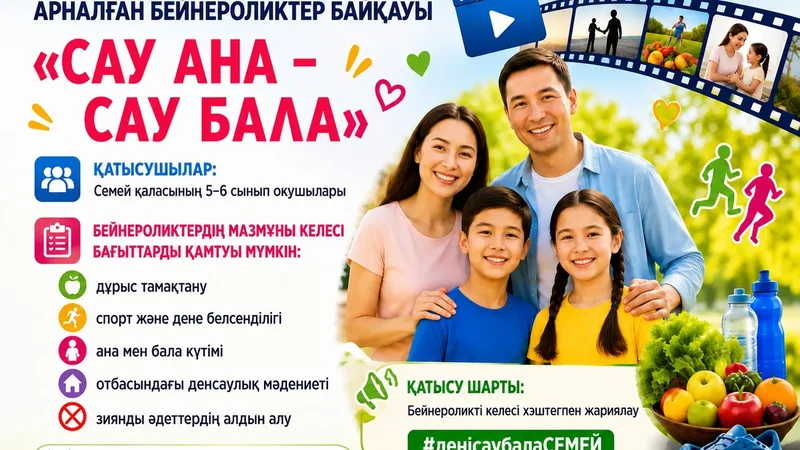 Конкурс видеороликов для жителей города Семей