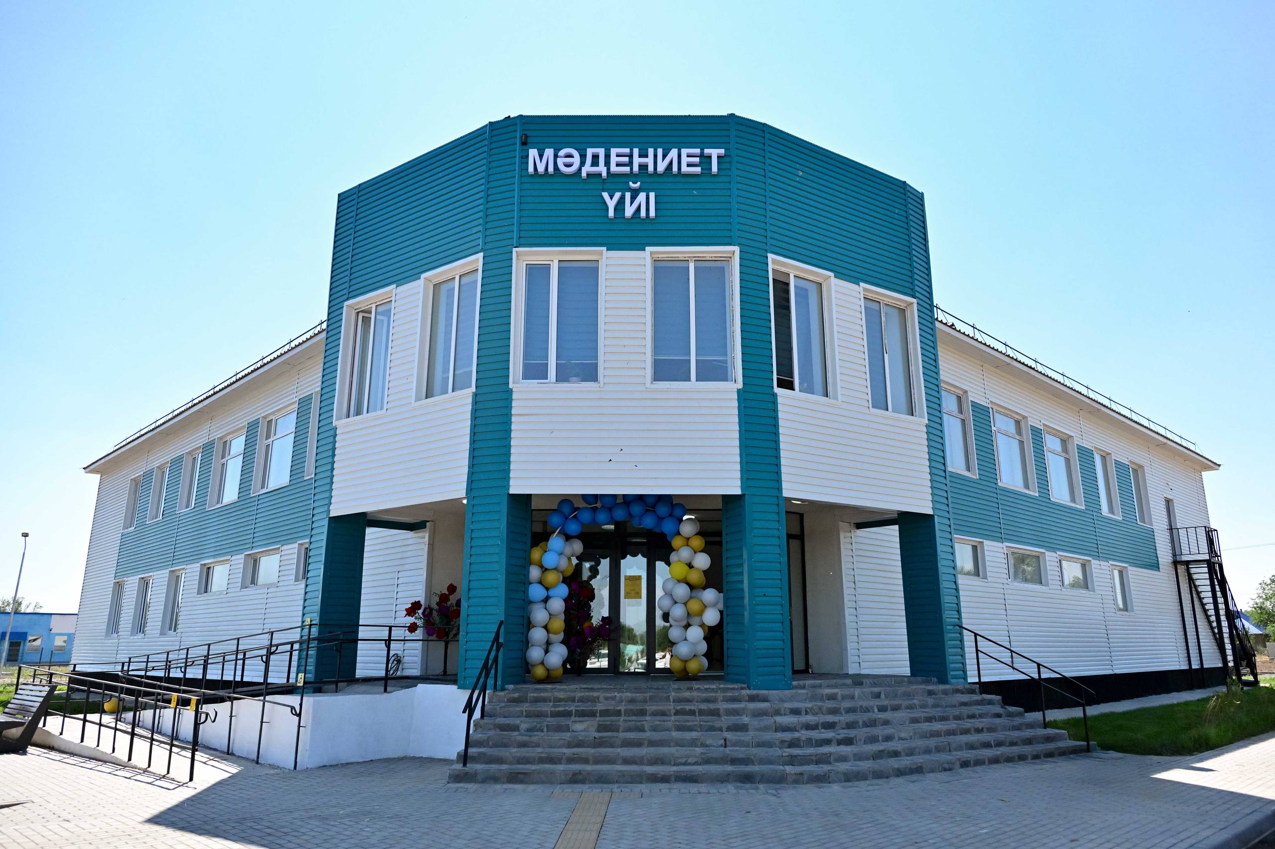 Үржар ауданының Жоғарғы Егінсу ауылында мәдениет үйі ашылды