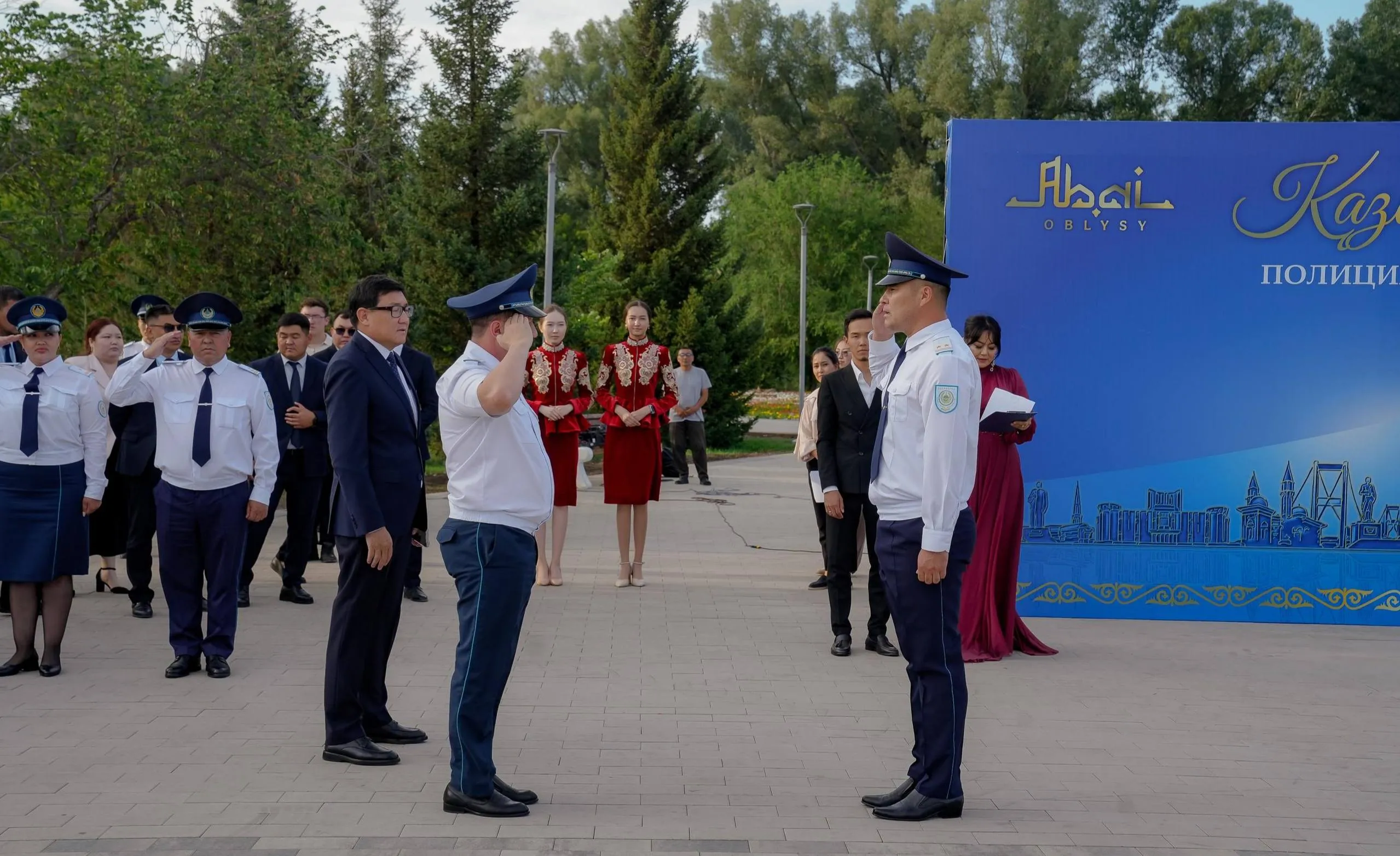 Семейде Қазақстан Республикасының Полициясы күні аталып өтті